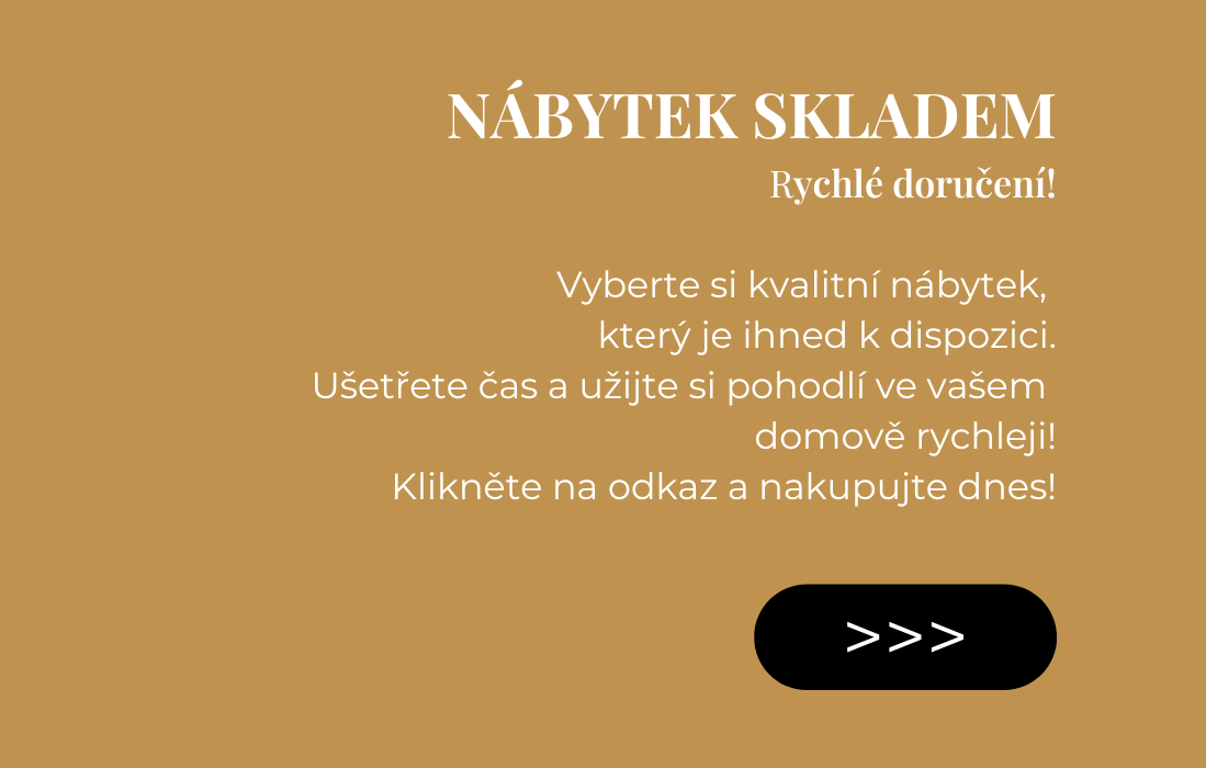 Skladem - více jak 600 ks nábytku