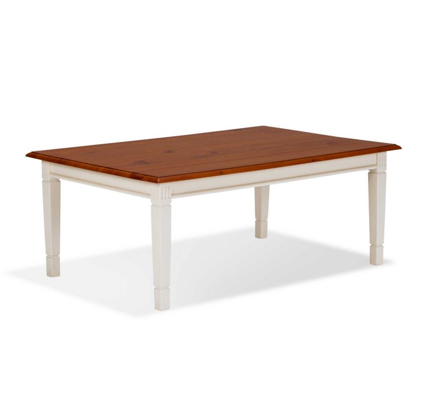 Stolek Gotland 115x75 bílý