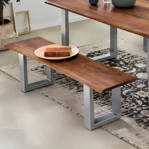 Lavice Andrea 150 cm stříbrné nohy