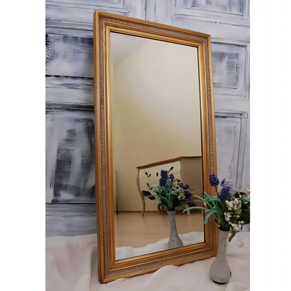 Zrcadlo zlaté Zaros fay 120x65