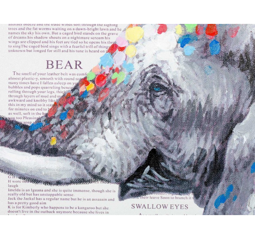 Obraz Elefant 100x70