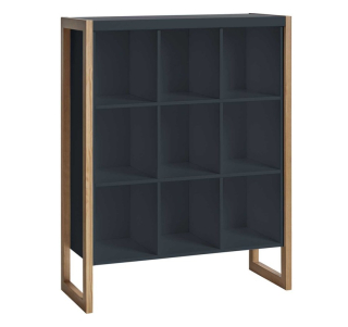 Knihovna Derrick antracit